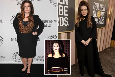 lisa marie presley prior to weight loss